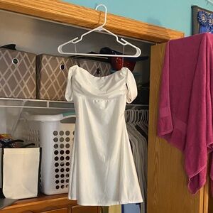 Windsor White Strapless Dress